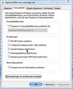 Windows Live Messenger: Anmelde-Fehler 80048051 beheben
