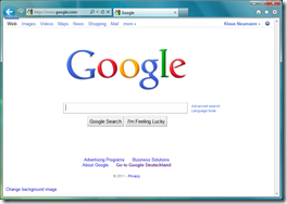 1 Google Homepage