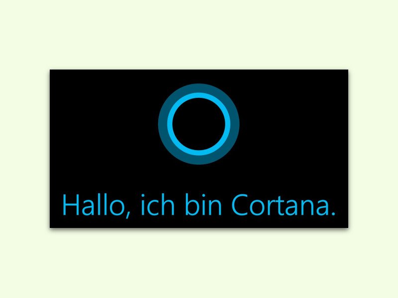 Cortana durch Windows-Suche ersetzen