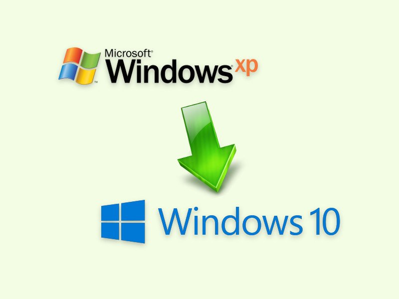 Windows 10 auf einem XP-Computer installieren und nutzen