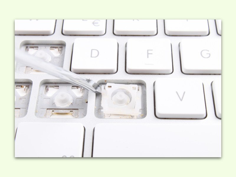 Defekte Taste auf der Tastatur reparieren