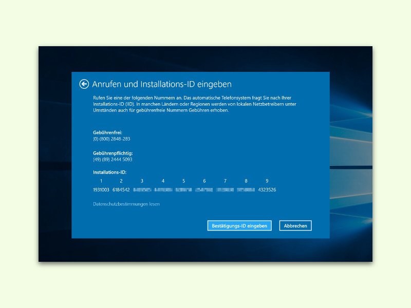 Windows-10-Lizenz auf einen anderen Computer übertragen