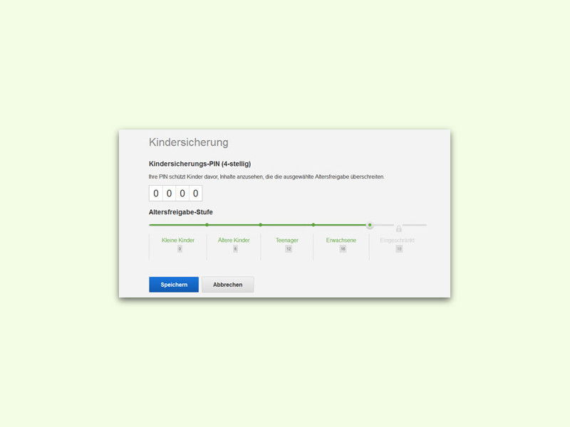Kinder bei Netflix besser schützen