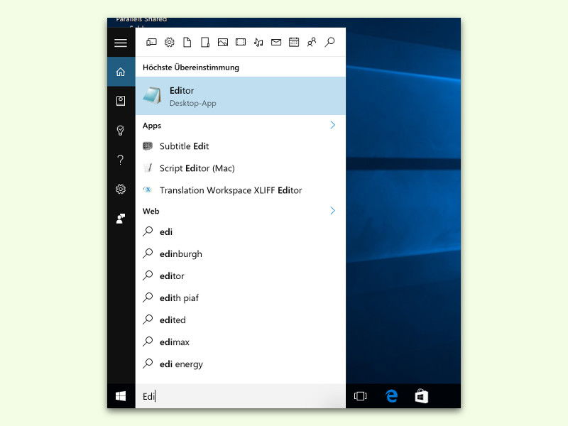 Festlegen, welche App Cortana öffnen soll