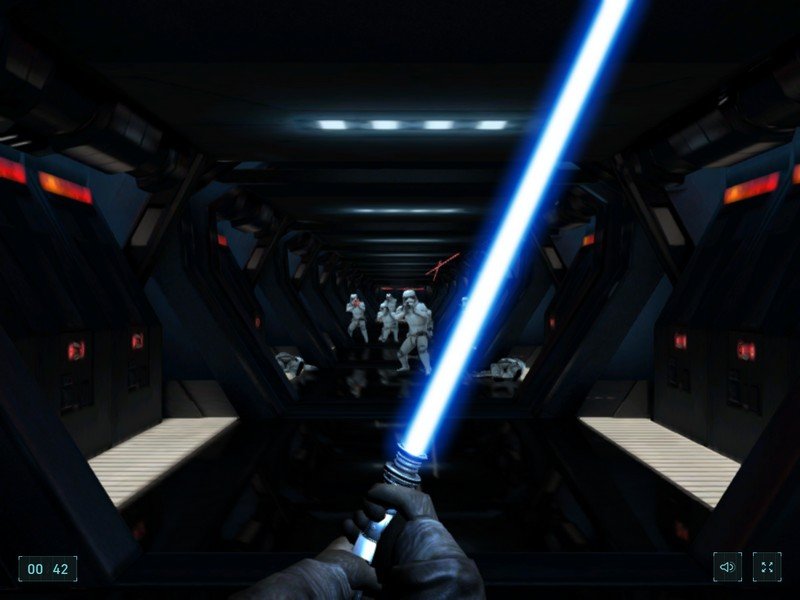 Flucht mit dem Licht-Schwert: Smartphone wird zur Jedi-Waffe
