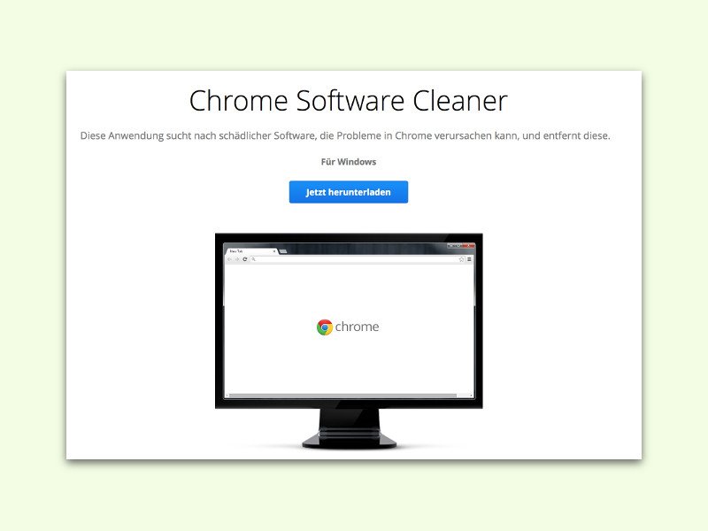 Lahmen Chrome-Browser gründlich aufräumen