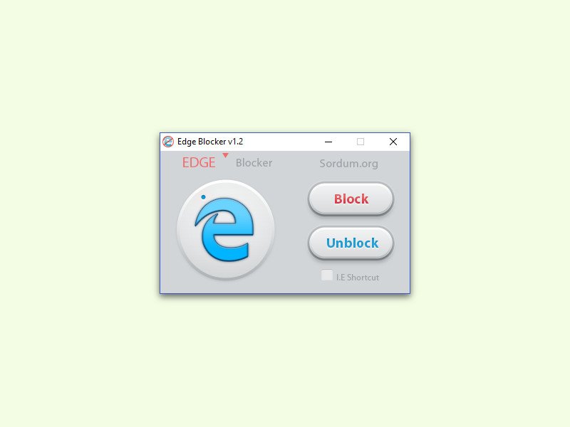 Edge-Browser beenden, wenn Windows 10 ihn öffnet