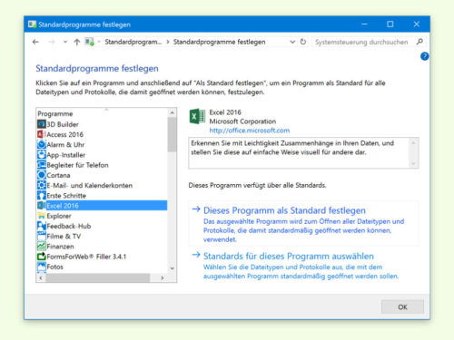 excel-standard-reparieren