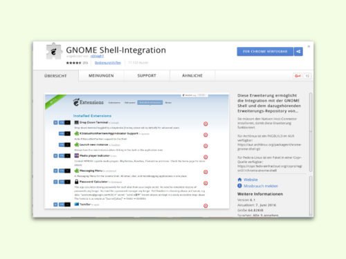 gnome-shell-integration-chrome