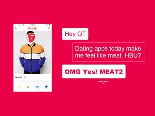 Steak statt Gesicht: Protest gegen Dating-Apps