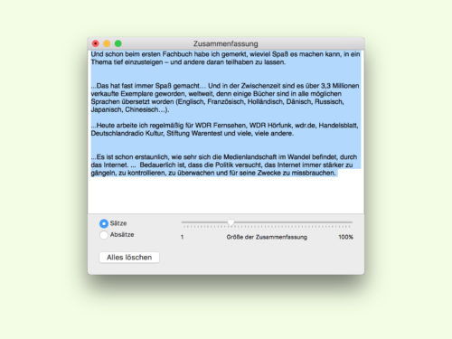 mac-zusammenfassen