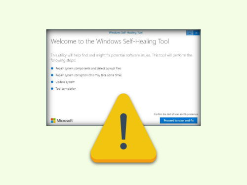 windows-self-healing-tool