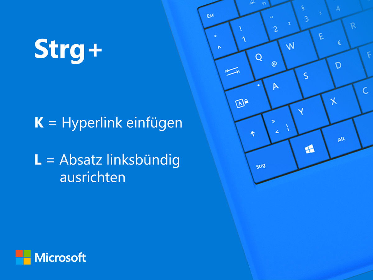 Links und links in Word