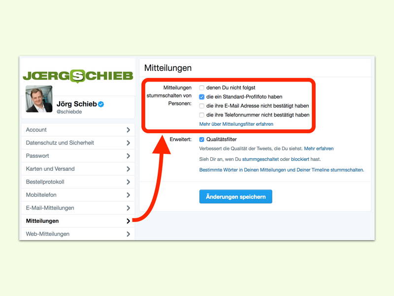 Fake-Accounts bei Twitter aussperren
