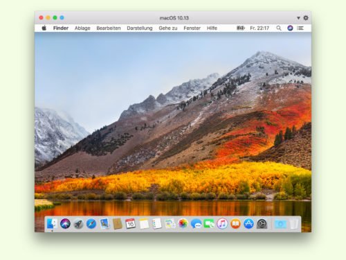macOS High Sierra in Parallels testen