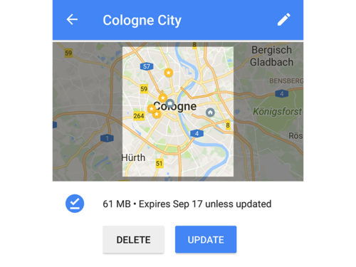 Google Maps auch offline nutzen - schieb.de