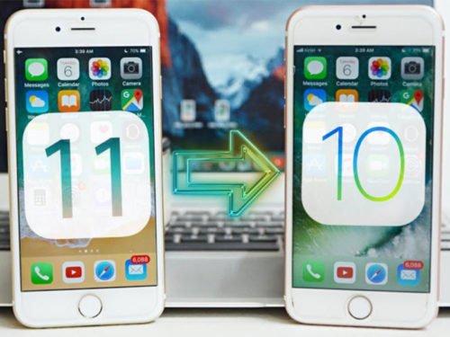 iOS 11 auf iOS 10 downgraden