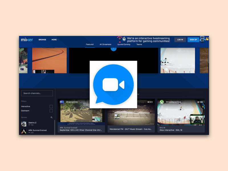 Spiel ins Internet streamen