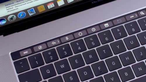 MacBook: Eigenen Button in Touch-Bar einbauen