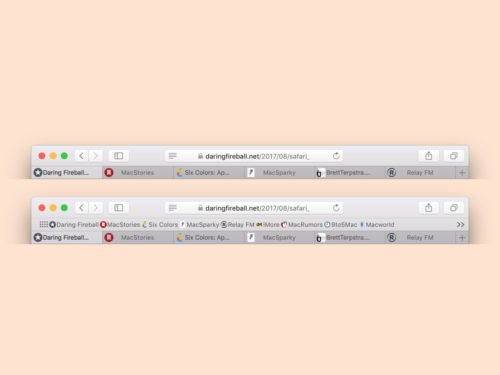 Favicons im Safari-Browser sichtbar machen