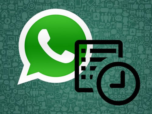 WhatsApp-Nachrichten einplanen