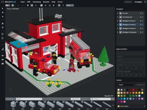 , Virtueller Baukasten für Lego-Fans