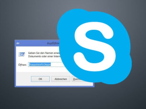 Alte Namen in Skype löschen