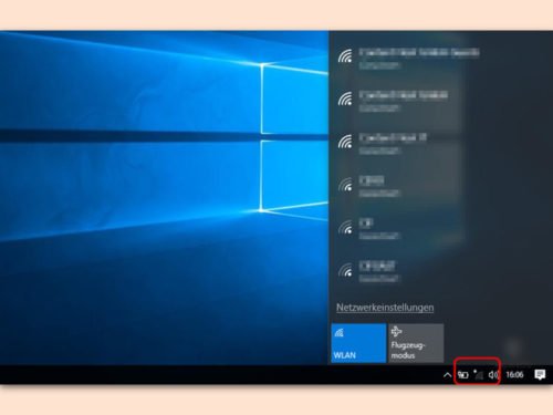 Windows 10: WLAN in der Nähe ausblenden