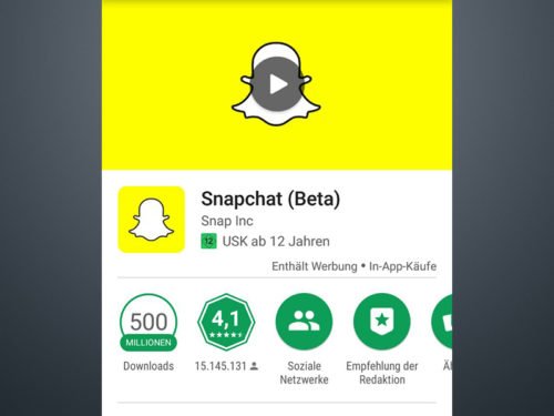 Snapchat Beta-Tester werden