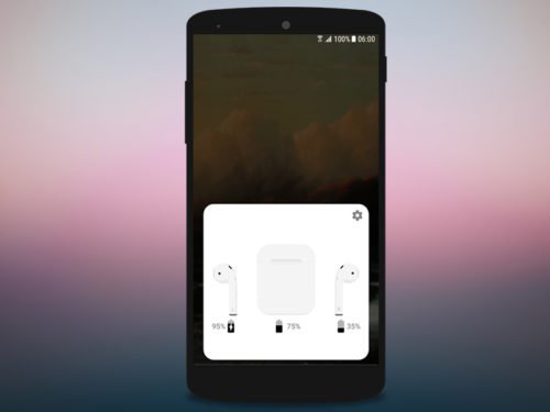 , AirPod- Batterieanzeige auf Android-Smartphone  anzeigen