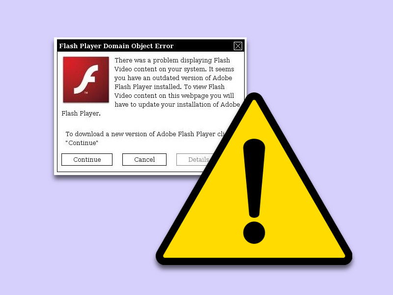 Vorsicht: Falsche Updates!