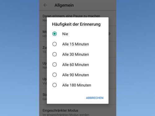 Machen Sie öfter mal eine Pause, wenn Sie YouTube-Videos schauen
