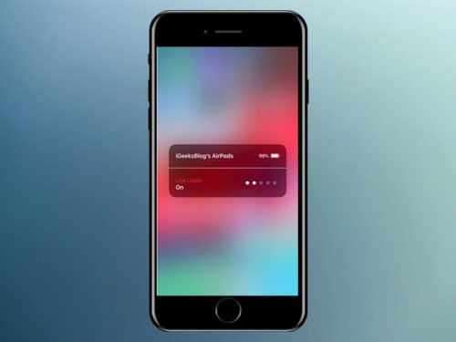 Live-Listen-Funktion mit iPhone und AirPods nutzen