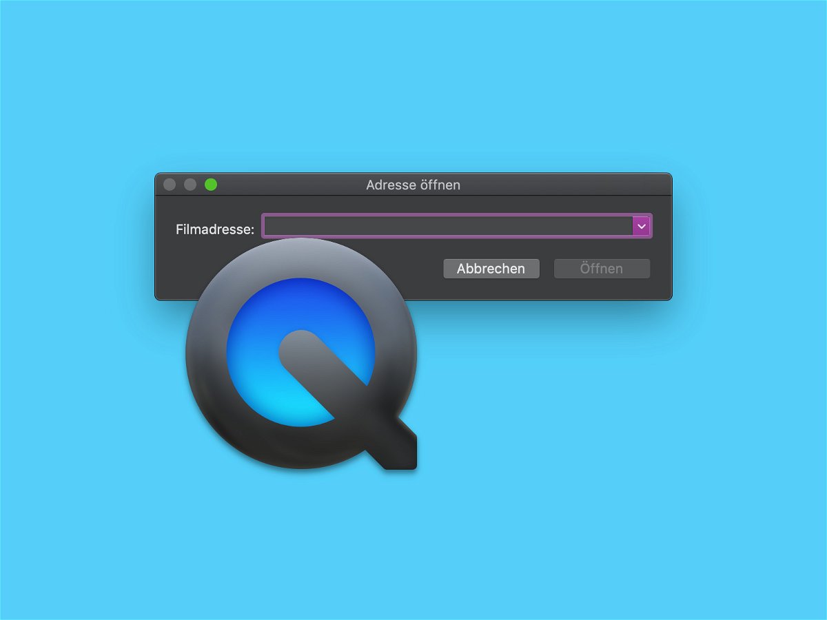 Netzwerk-Stream mit QuickTime Player öffnen