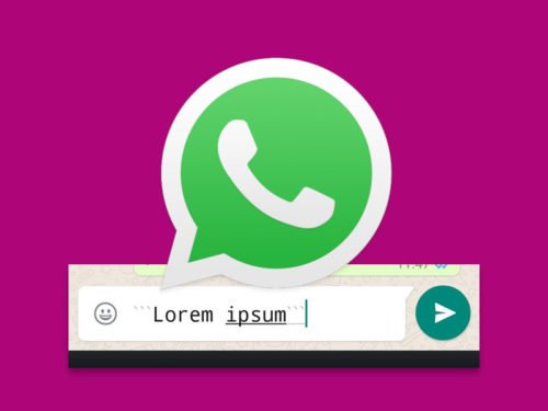 WhatsApp-Schriftart ändern
