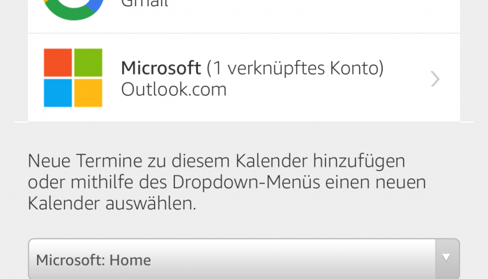 Alexa zur Verwaltung von Office 365- und Office.com-Kalendern nutzen