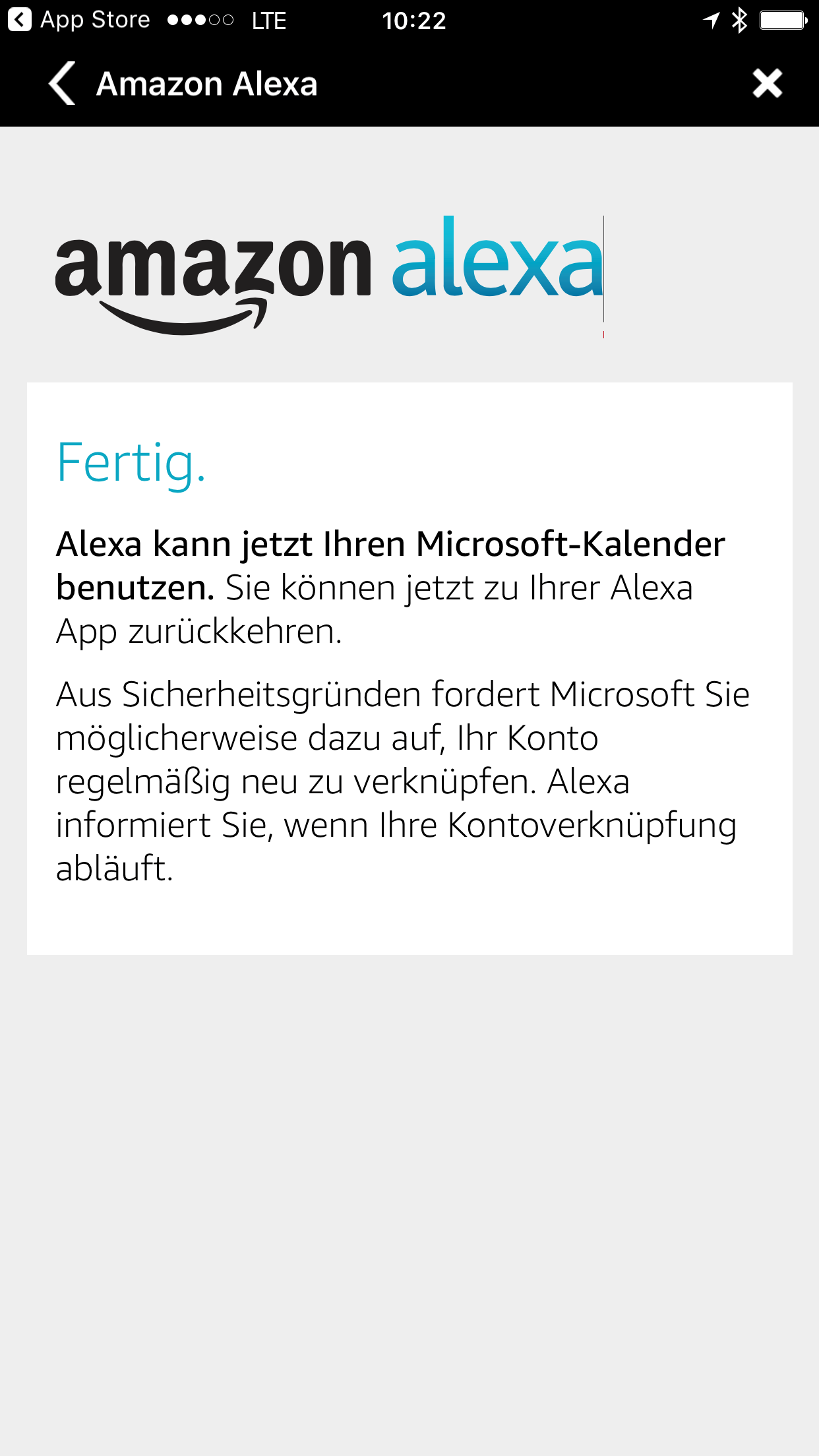 Alexa zur Verwaltung von Office 365- und Office.com-Kalendern nutzen 