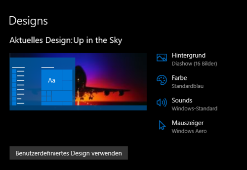 Neue Windows 10 Hintergrundthemen im Windows Store