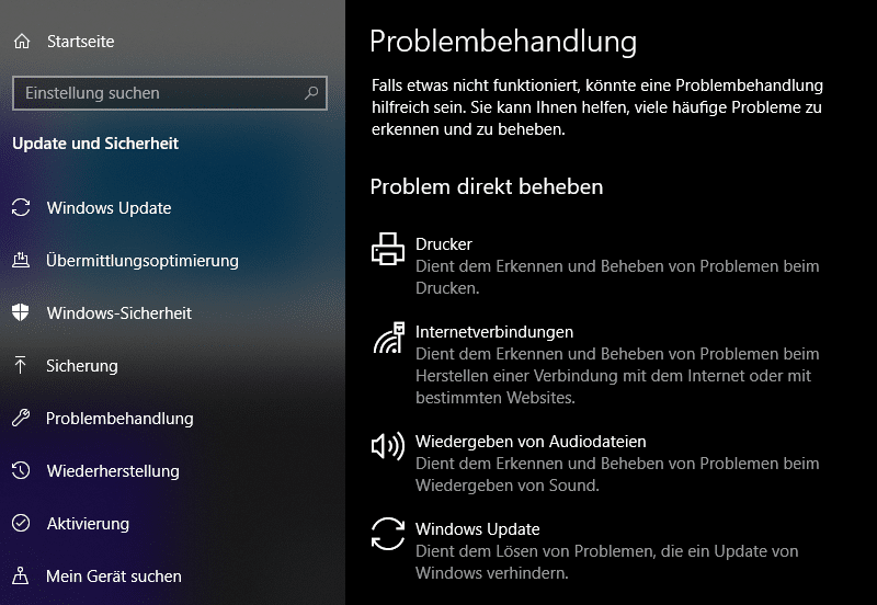 Fehleranalyse bei Windows-Update-Problemen