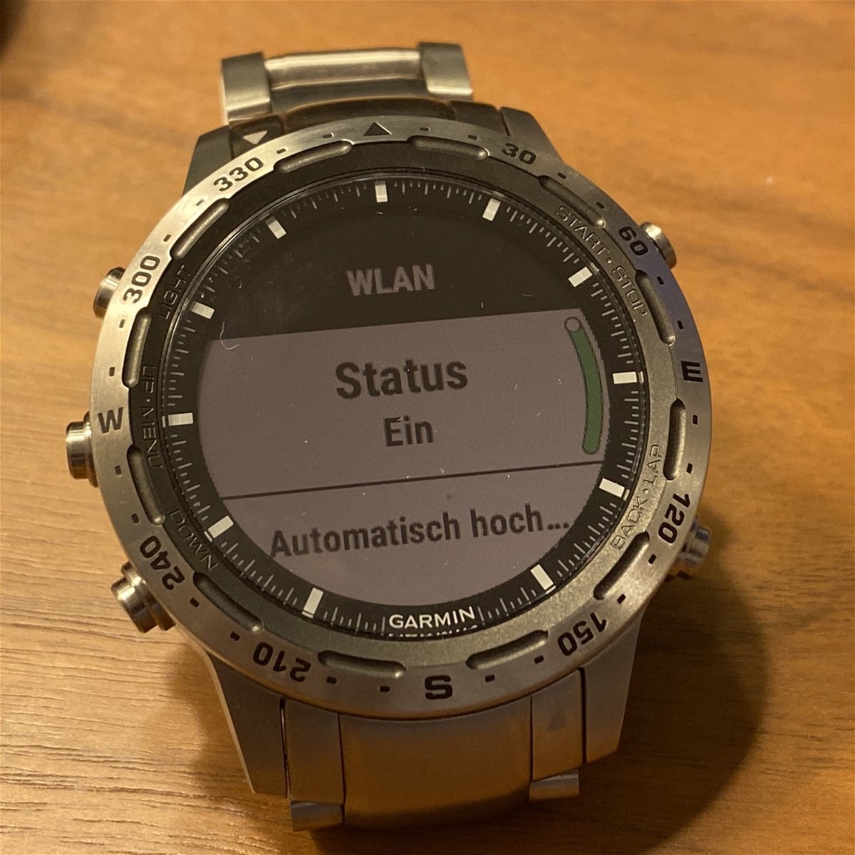 Wenn das Wetter bei einer Garmin-Smartwatch &#8222;Warte auf Daten&#8220; anzeigt