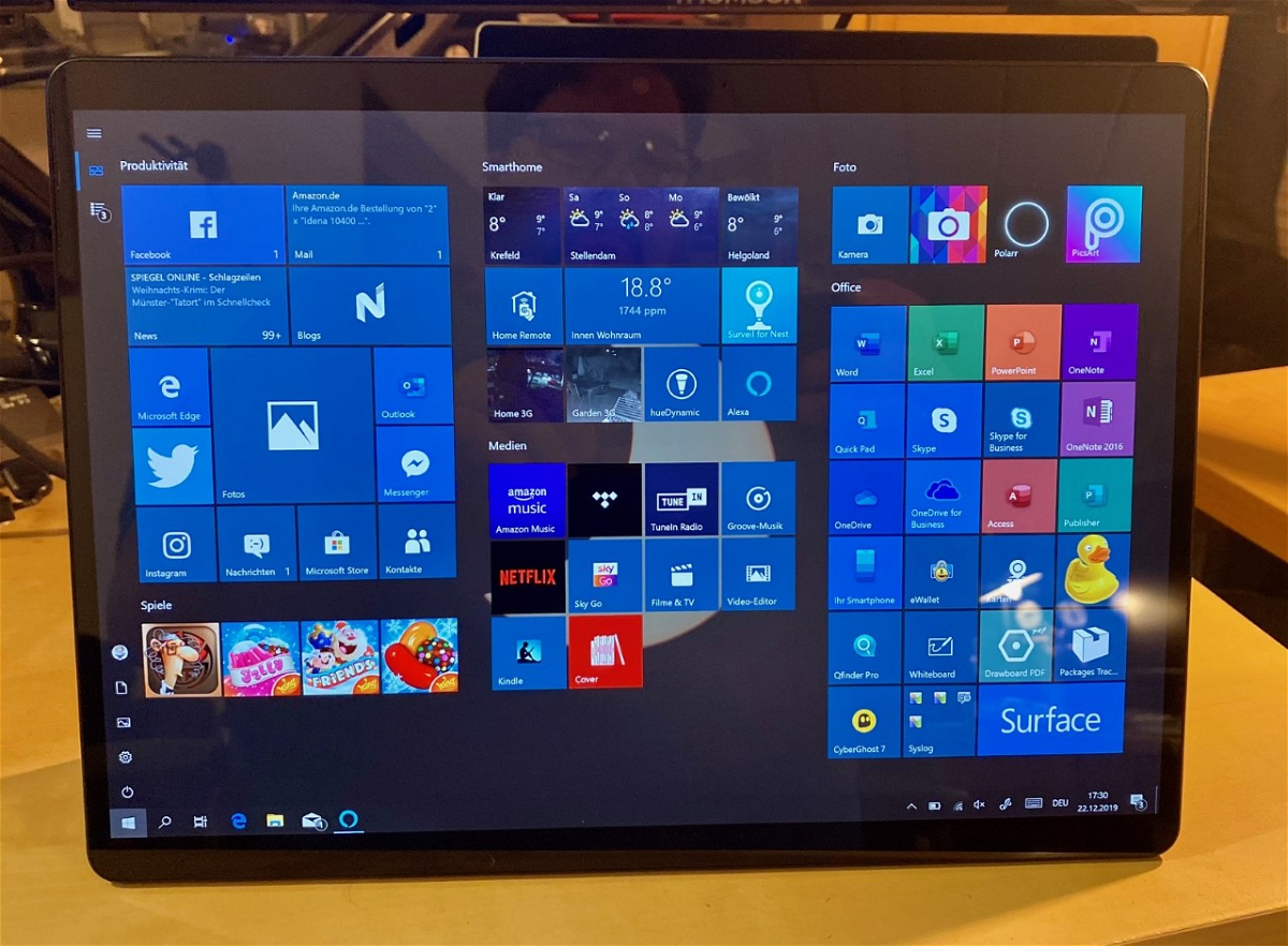 Surface Pro X: Windows auf ARM