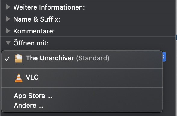 Standardprogramme bei macOS nutzen