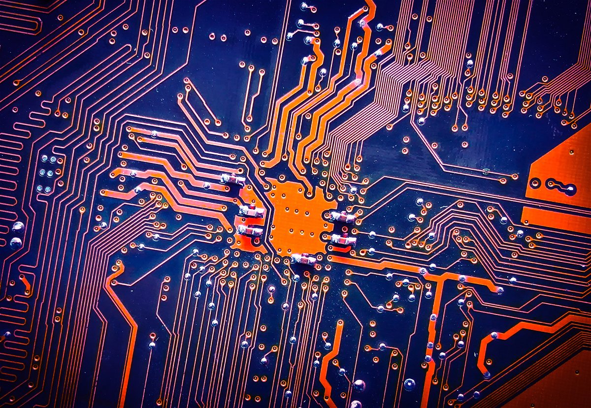 Circuit board electronic for background
