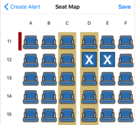 Die besten Sitzplätze finden: Seat Alerts