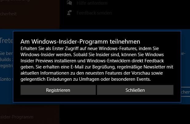 Windows-Versionen früher bekommen: Das Insider-Programm