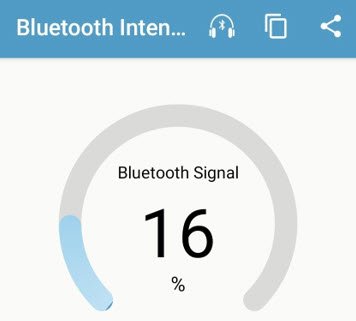 Herausfinden von Bluetooth-Signalstärken