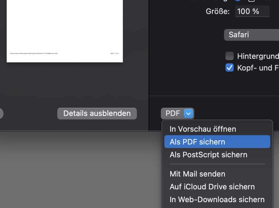 Geschützte PDFs am Mac verwenden