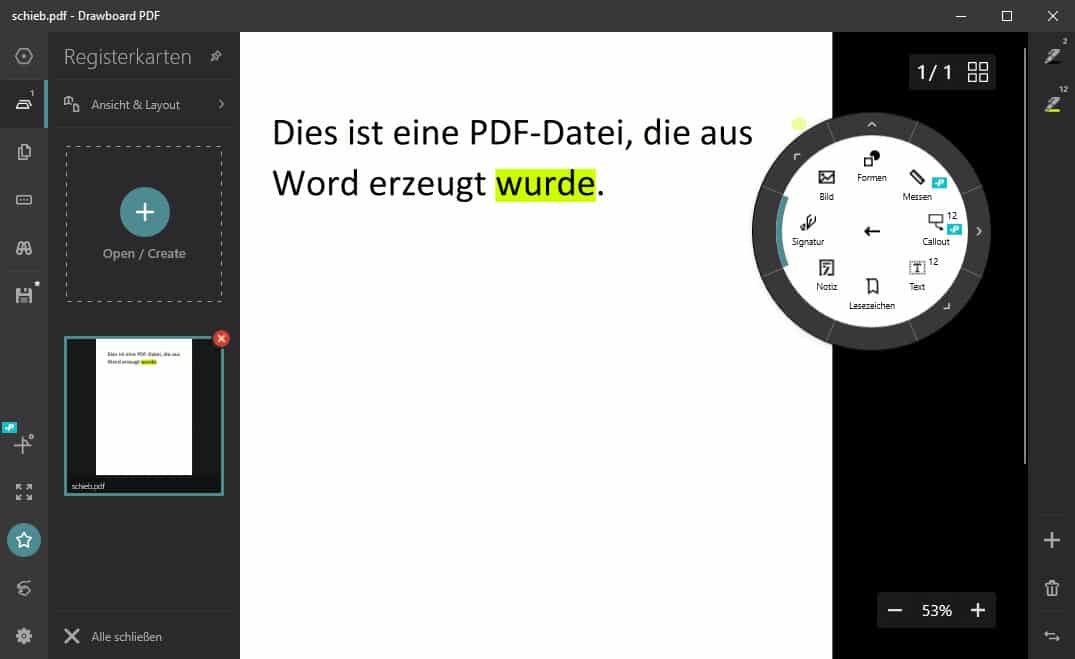 Drawboard PDF – Mit Stift und virtuellem Papier