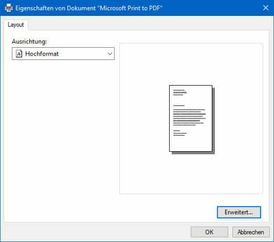PDFs erstellen unter Windows