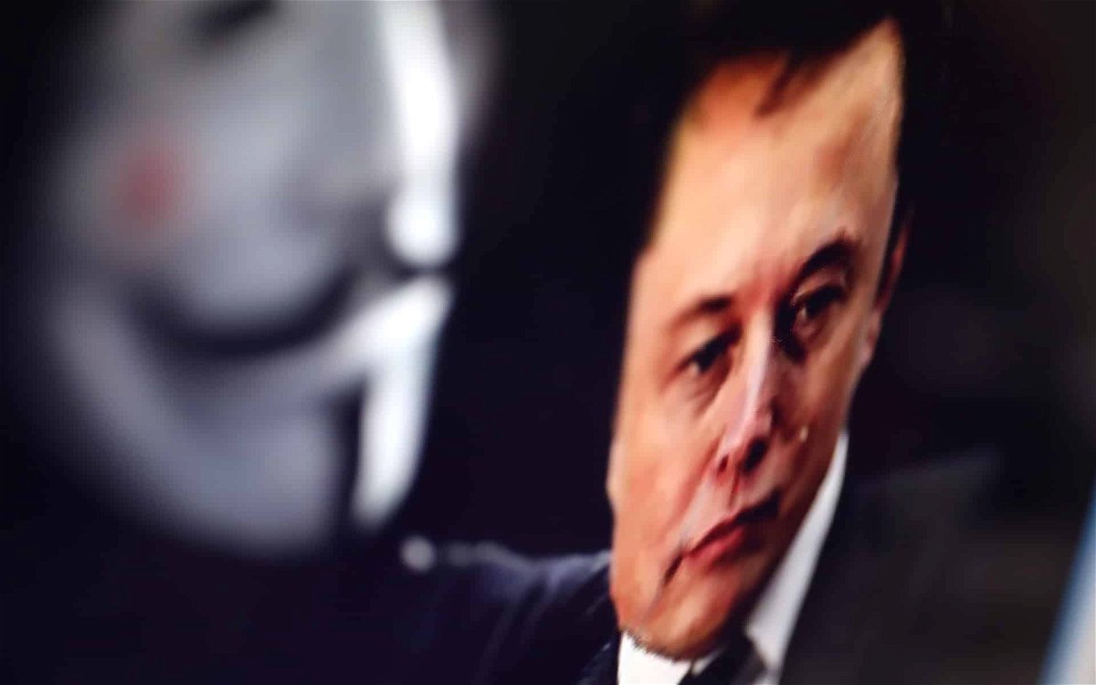 Anonymous kritisiert Elon Musk